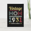 Search for 90th for mom birthday cards Vintage