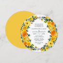 Search for floral circle wedding invitations Greenery
