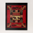Search for india puzzles Red