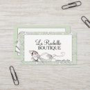Search for fashion boutique business cards Vintage