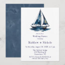 Search for nautical shower wedding invitations Blue
