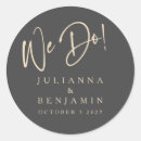 Search for tan wedding stickers Minimalist