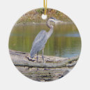 Search for blue heron christmas tree decorations Nature