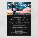 Search for rustic evening wedding invitations Lights