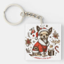 Search for christmas message key rings Santa claus