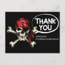 Search for skull thank you cards Jolly roger