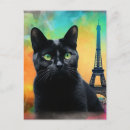 Search for paris and cats postcards Kitty