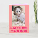 Search for monkey valentines day cards Banana