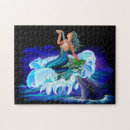 Search for fantasy mermaid puzzles Blue