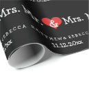Search for mr and mrs wrapping paper Marriage
