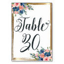 Search for 30 table cards Floral