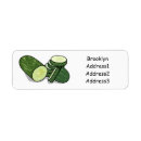 Search for pickle return address labels Green