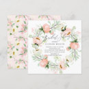 Search for floral wreath bridal shower invitations Calligraphy
