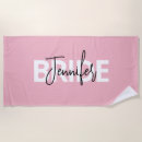 Search for bride to be beach towels Bridesmaid