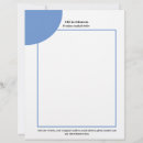 Search for digital letterhead Blue