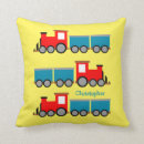 Search for train cushions Baby boy