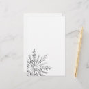Search for snowflake stationery paper Christmas letter