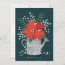 Search for poinsettia flower invitations Greenery