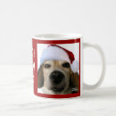 Search for beagle holiday mugs Santa