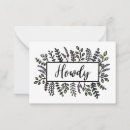 Search for howdy note cards Floral