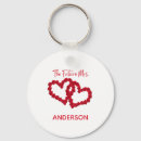 Search for future bride rounded key rings Bridal shower