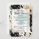 Search for cowhide invitations Black