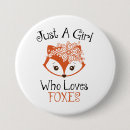 Search for floral fox badges Cute