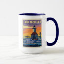 Search for michigan lighthouse mugs Coastline