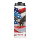 Search for bald eagle travel mugs Red white and blue