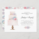 Search for tea party engagement party invitations Rustic