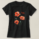Search for poppy tshirts Floral
