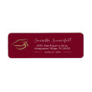 Search for party hat return address labels Graduate
