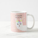 Search for llama coffee mugs Pink
