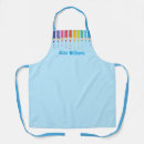 Search for art teacher aprons Colorful