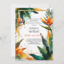 Search for bird of paradise invitations Exotic