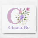 Search for initial c mousepads Floral