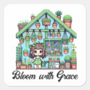 Search for cartoon house stickers Kawaii