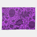 Search for dark purple tea towels Flower