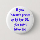 Search for age 50 badges Fifty