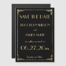 Search for gold foil save the date magnets Magnetic