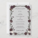 Search for burgundy and grey wedding invitations Couple