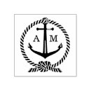 Search for anchor and rope rubber stamps Elegant