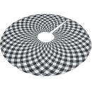Search for black and white tree skirts Chequered
