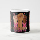 Search for breast cancer awareness month mugs Hope