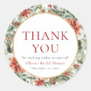 Search for bridal shower winter stickers Red