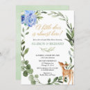 Search for little deer baby shower invitations Eucalyptus