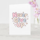 Search for give up cards Typography