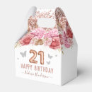 Search for 21st birthday favour boxes Glitter