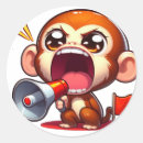 Search for small monkey stickers Nature
