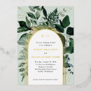Search for leaf wedding invitations Sage green